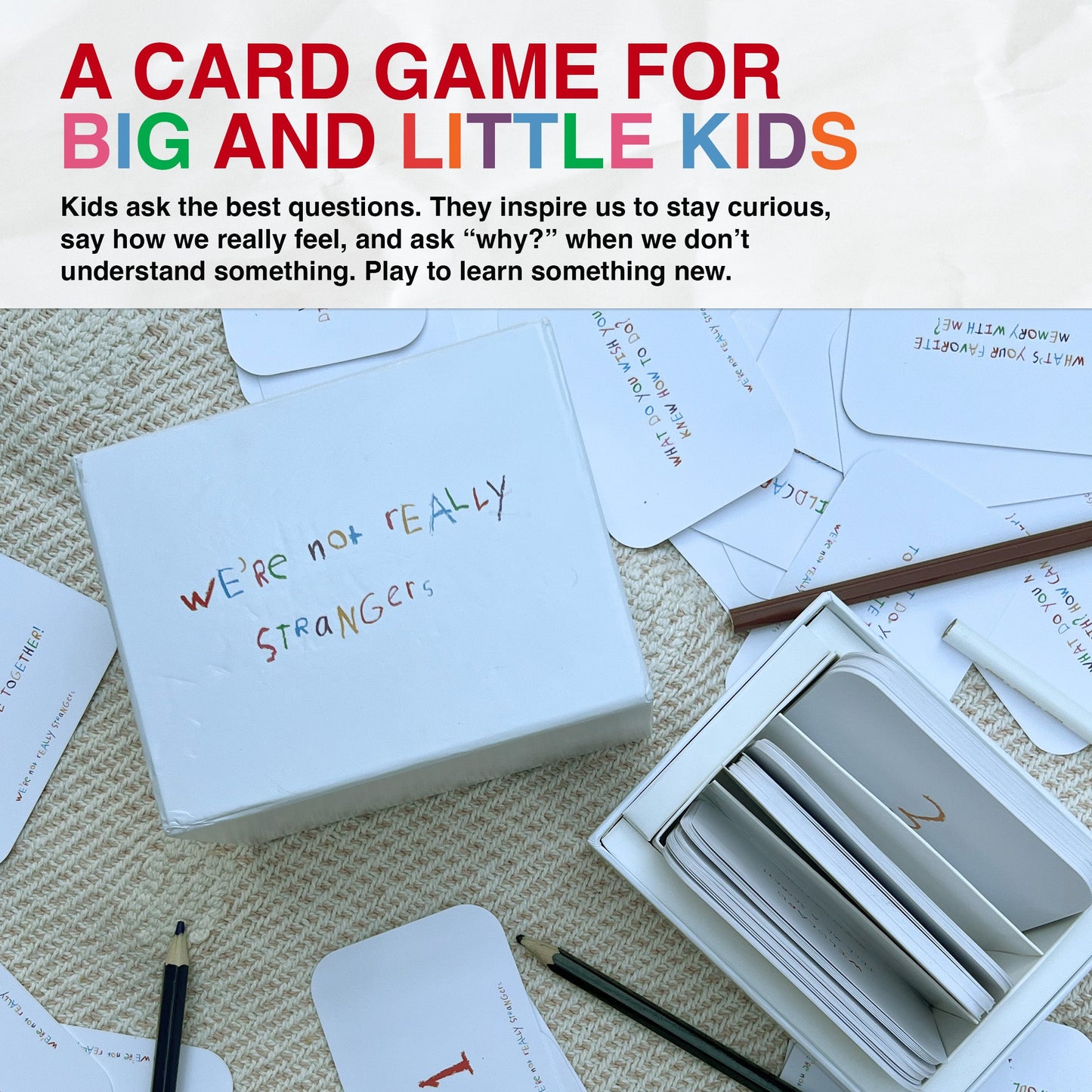 Kids Conversation Card Game
